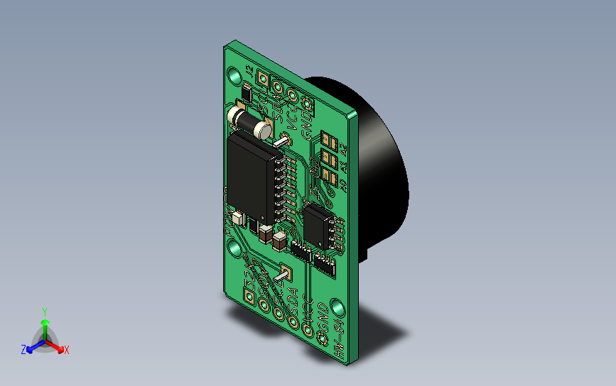 基于DS3231SN的RTC模块_STEP_模型图纸下载 – 懒石网