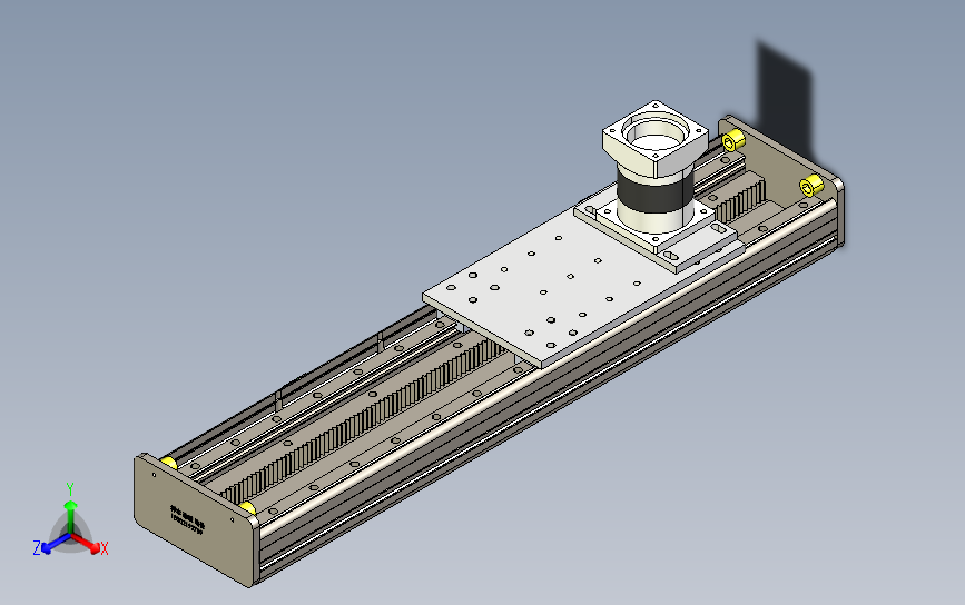 RDM17-500齿轮齿条模组 负载300kg 大负载模组 RDM210齿轮齿条模组 桁架机器人