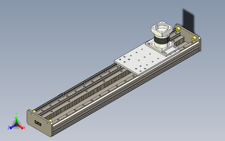 RDM17-700齿轮齿条模组 负载300kg 大负载模组 RDM210齿轮齿条模组 桁架机器人