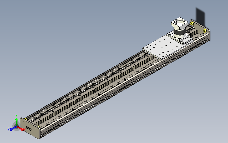 RDM17-1200齿轮齿条模组 负载300kg 大负载模组 RDM210齿轮齿条模组 桁架机器人