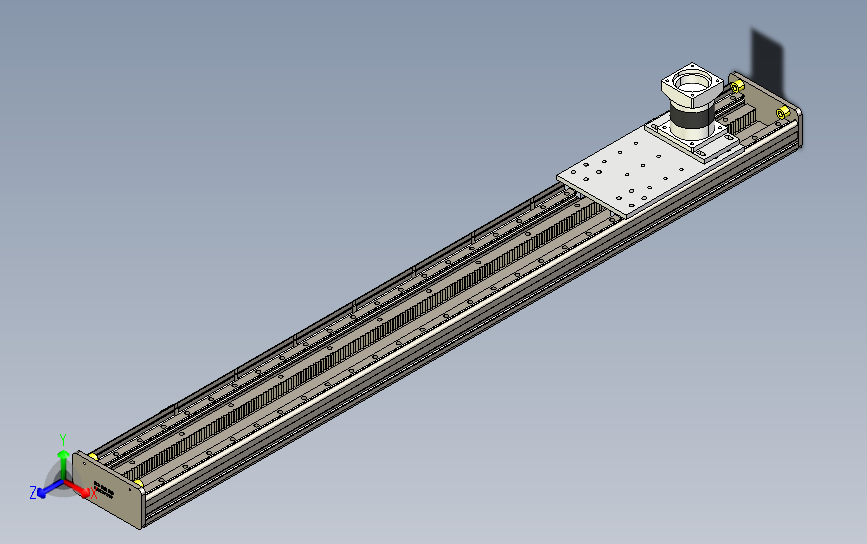 RDM17-1300齿轮齿条模组 负载300kg 大负载模组 RDM210齿轮齿条模组 桁架机器人