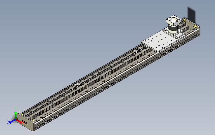 RDM17-1400齿轮齿条模组 负载300kg 大负载模组 RDM210齿轮齿条模组 桁架机器人