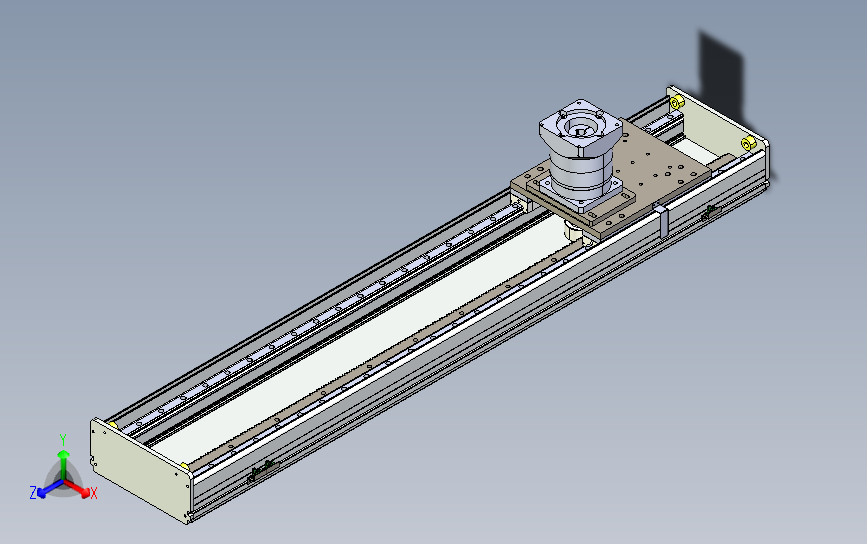 RDM270-1200齿轮齿条模组 负载400kg 大负载模组 RDM270齿轮齿条模组