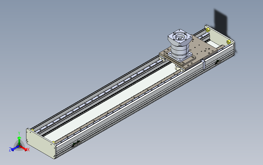 RDM270-1300齿轮齿条模组 负载400kg 大负载模组 RDM270齿轮齿条模组