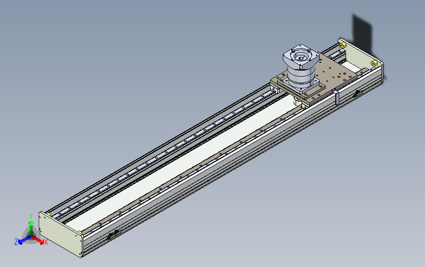 RDM270-1500齿轮齿条模组 负载400kg 大负载模组 RDM270齿轮齿条模组