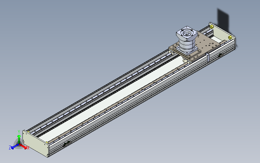 RDM270-1600齿轮齿条模组 负载400kg 大负载模组 RDM270齿轮齿条模组