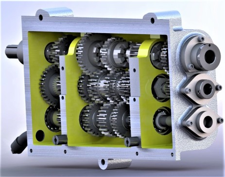 Colchester 2000 (Triumph) Feedbox齿轮箱3D数模图纸 Solidworks设计
