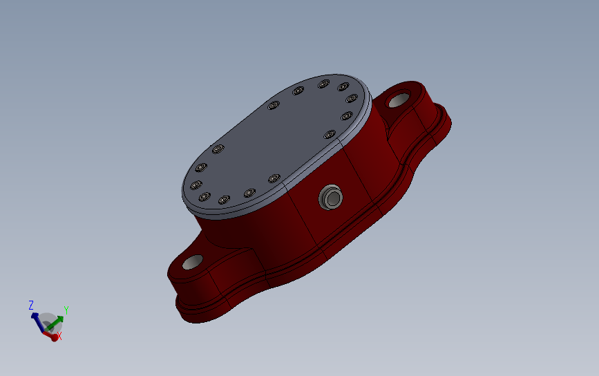 Gear Pump普通齿轮泵结构3D图纸 Solidworks设计