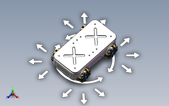 全向机器人AGV机器人迷你搬运机器车