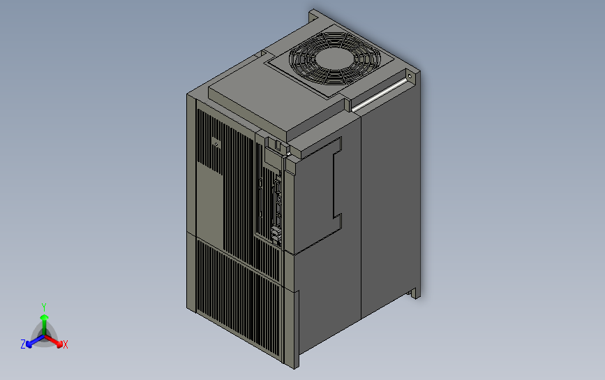 三菱直驱电机j4-200b-rj_b_stp_STEP_模型图纸下载 – 懒石网