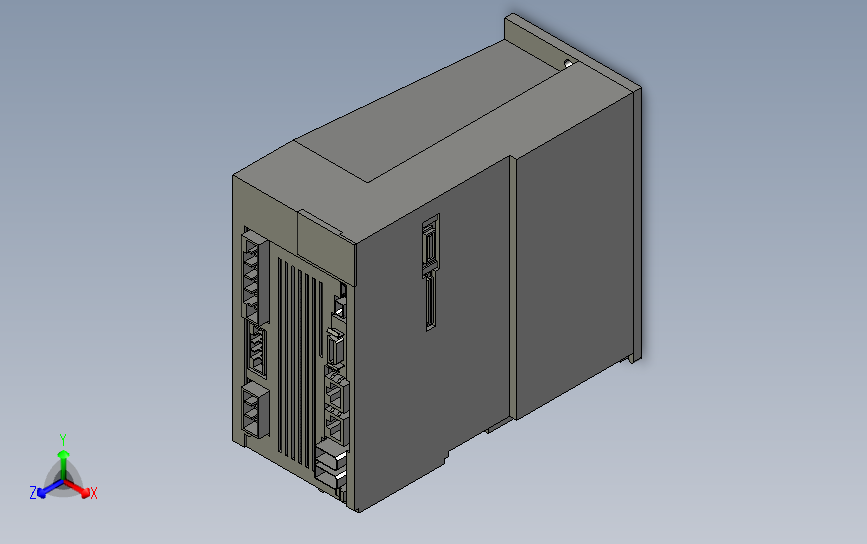 三菱直驱电机j4-200b-rj_b_stp_STEP_模型图纸下载 – 懒石网