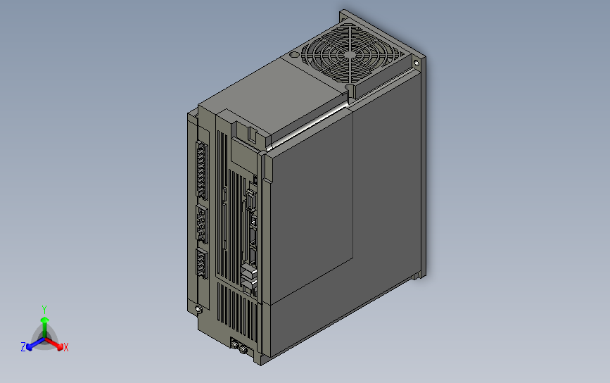 三菱直驱电机j4-200tm4_a_stp_STEP_模型图纸下载 – 懒石网