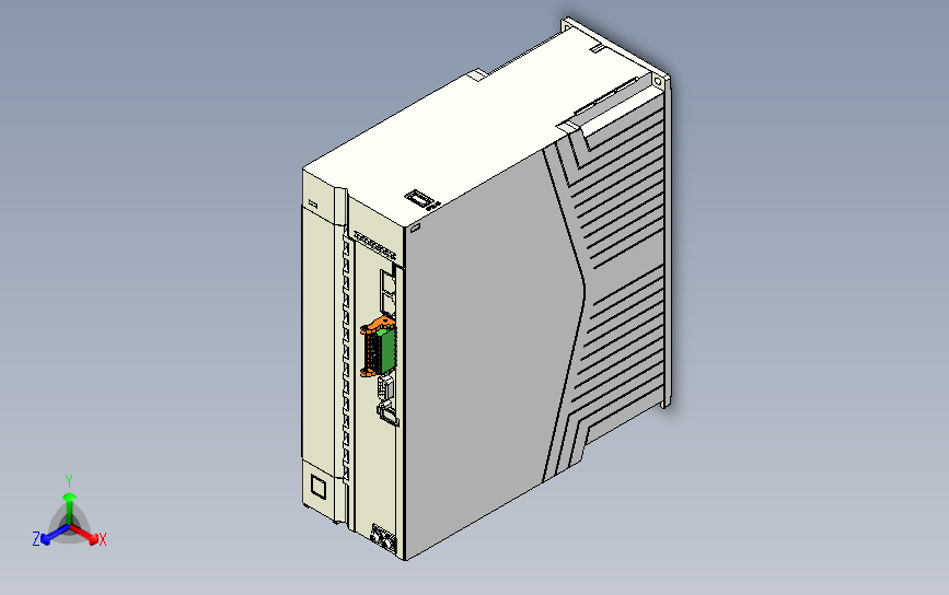 标准型伺服驱动器01052560-WXSTEP_B00（整机3D模型）