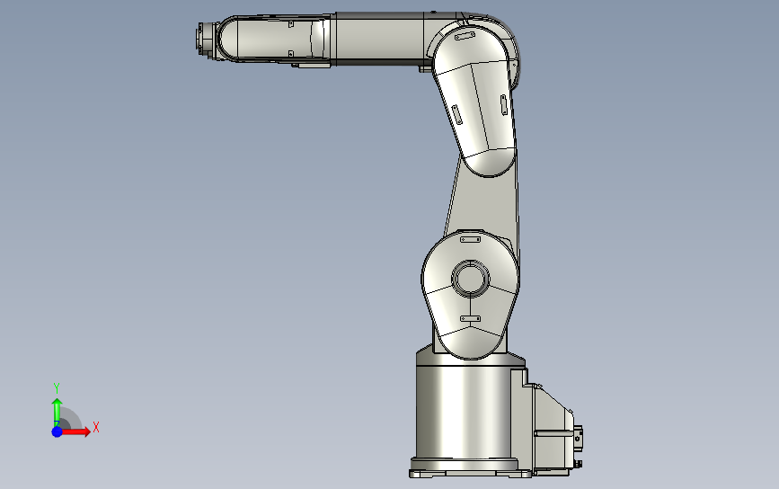 rv-7fl_rev_B_step工业机器人 正面视图