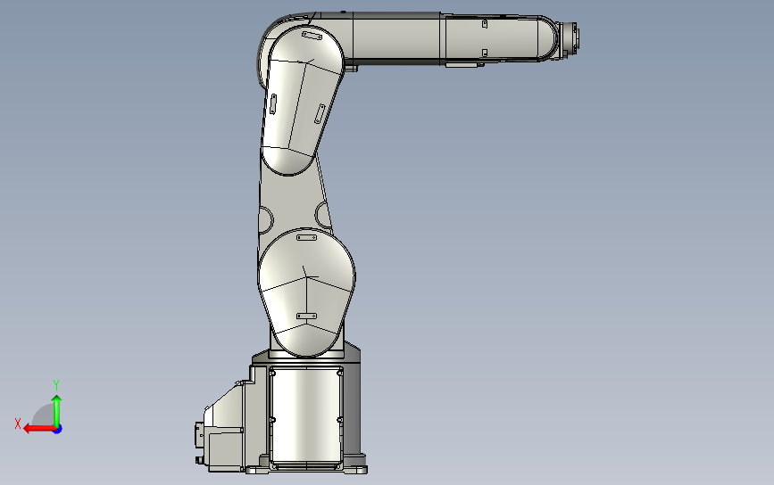 rv-7fl_rev_B_step工业机器人 背面视图
