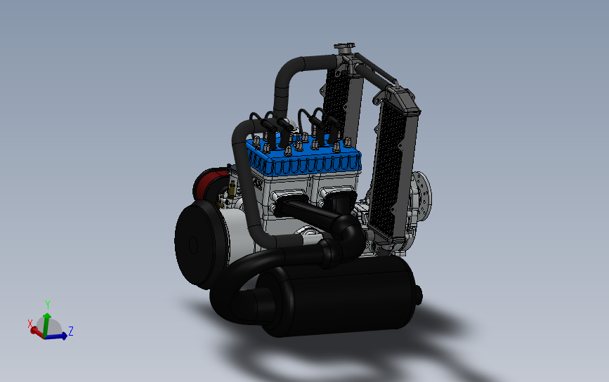 Rotax582-C发动机
