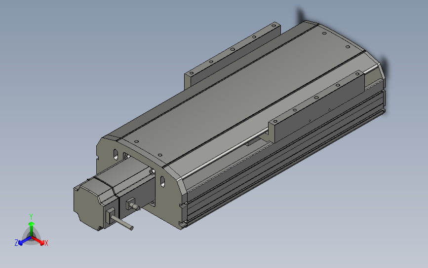 KTH22-100-BC-P75KTH22 丝杆模组 负载150kg 丝杆滑台 半封闭模组 螺杆式模组-马达外露