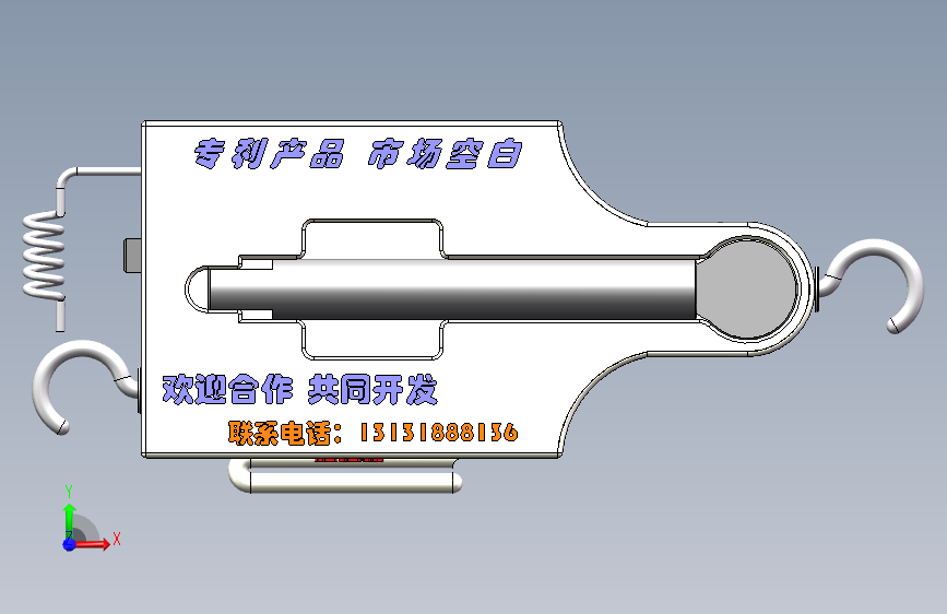 SW2020 多功能千斤顶+动画仿真 正面视图