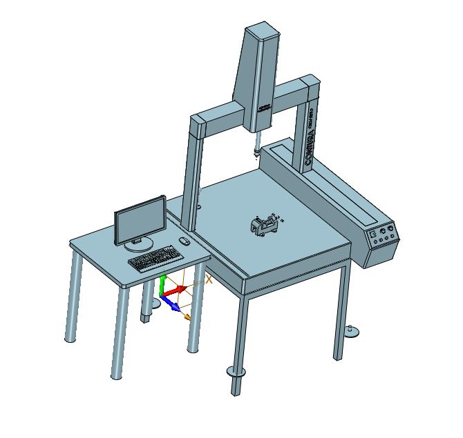 3D三维半自动三座标检测仪测量机