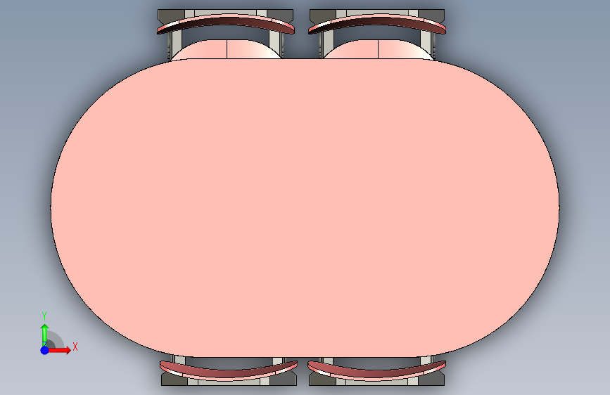 餐桌 正面视图