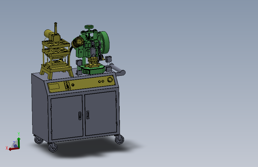 B17冲床工作台