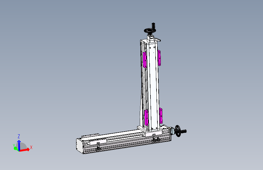 手轮直线模组 手动线性滑台 计数器模组XJ.2X-1
