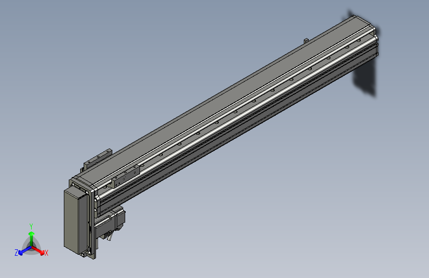 MT75BS-L600 直线模组 滑台模型.MT75BS.L10.600.BM.M10B.C4.3D