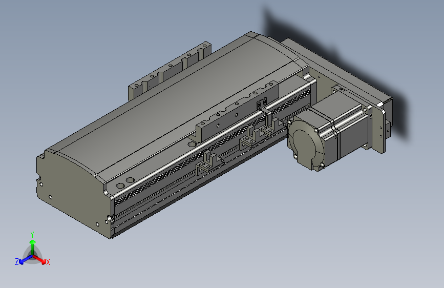 MT120BS-L100 直线模组 滑台 数控平台模型.MT120BS.L10.100.BR.M40B.C4.3D