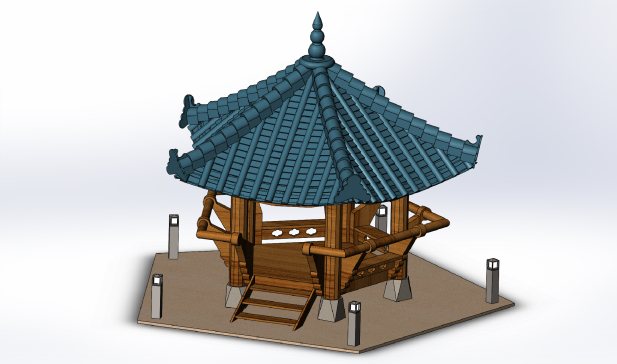 仿古建筑物