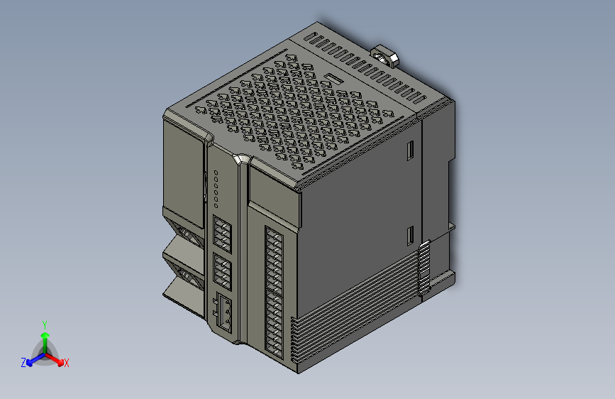 雷赛MC500 运动控制PLC3D图
