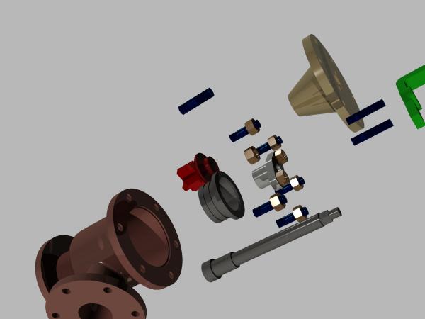 进料止回阀组件