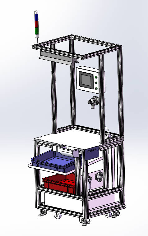 3款机架 Solidworks 2012 模型图纸下载 懒石网