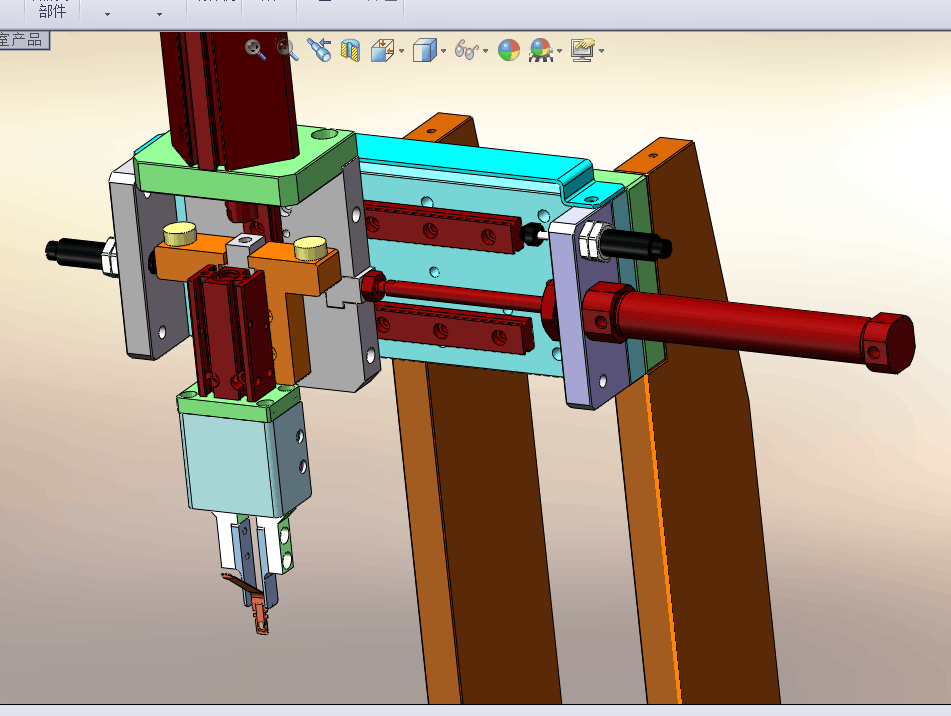 电源壳自动插动片设备非标组装机