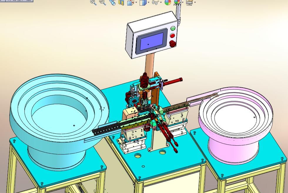 电源壳自动插动片设备非标组装机