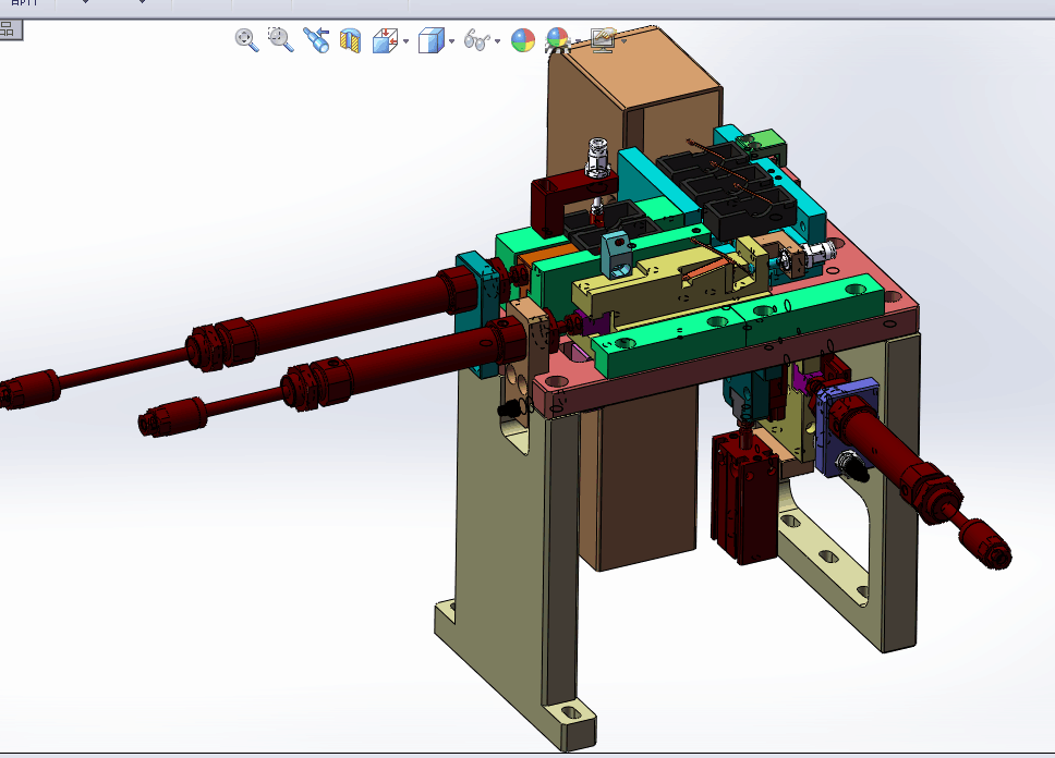 电源壳自动插动片设备非标组装机