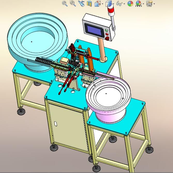 电源壳自动插动片设备非标组装机