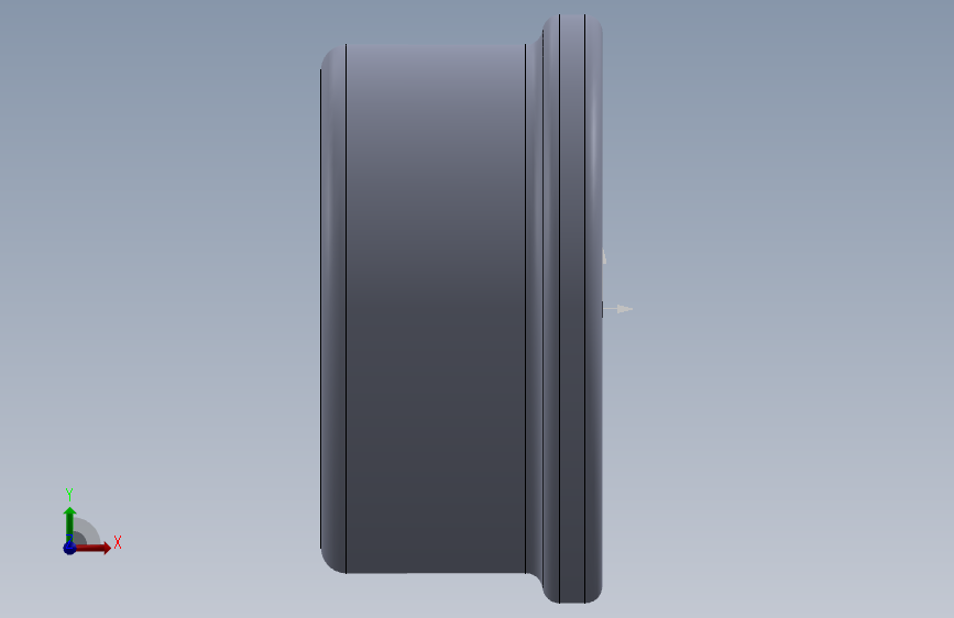 压力表 10bar 60mm 径向 103001215 正面视图
