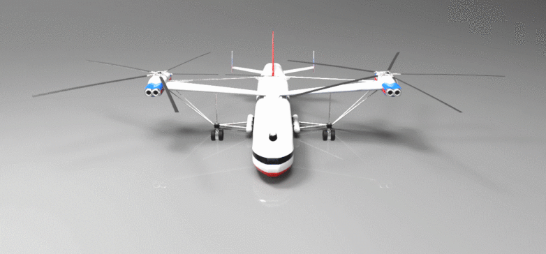 Mil V-12 重型运输直升机