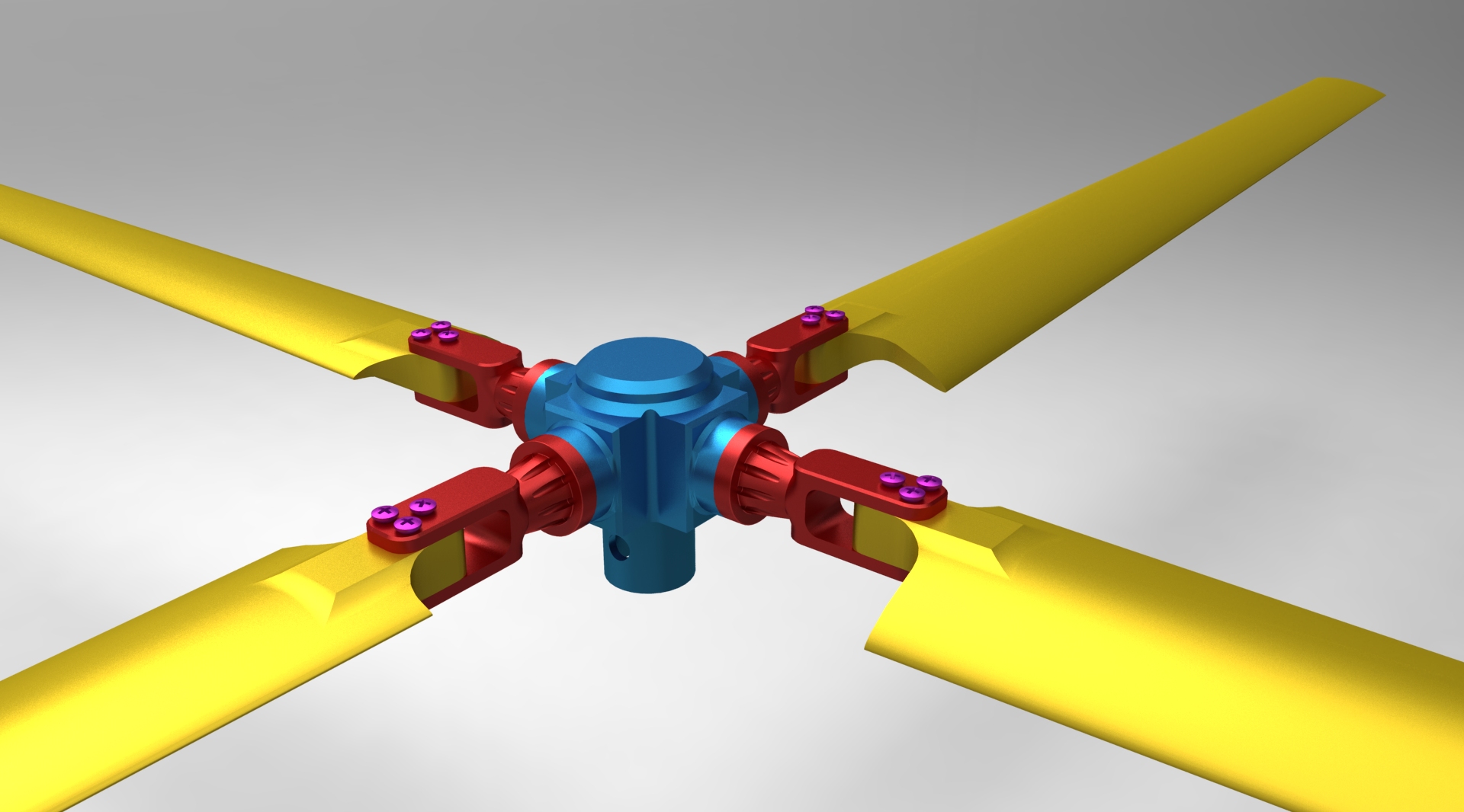 遥控直升机旋翼总成
