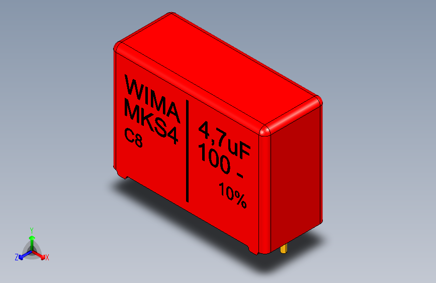 威玛 4.7uF 100V