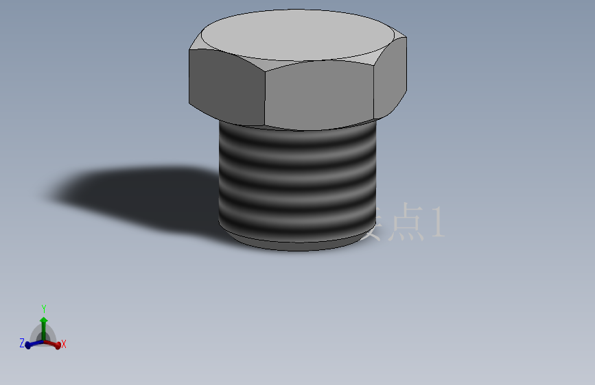 外螺纹六角堵头-304 DN8-DN50