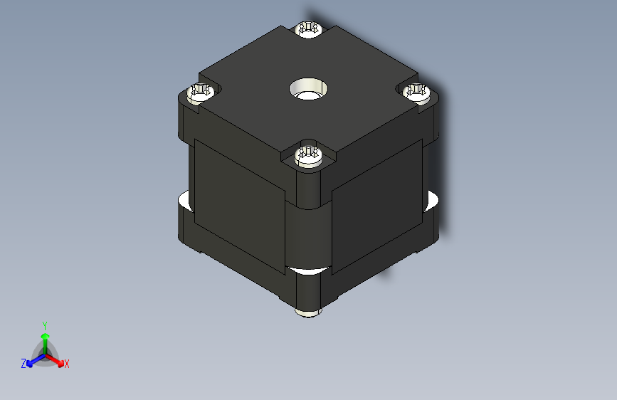 步进电机3D图35J1834-407-01
