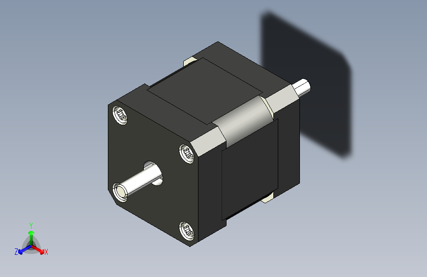 步进电机3D图42J1848-415