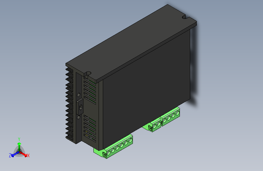 步进驱动器3D图2M542