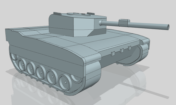 简单的坦克模型