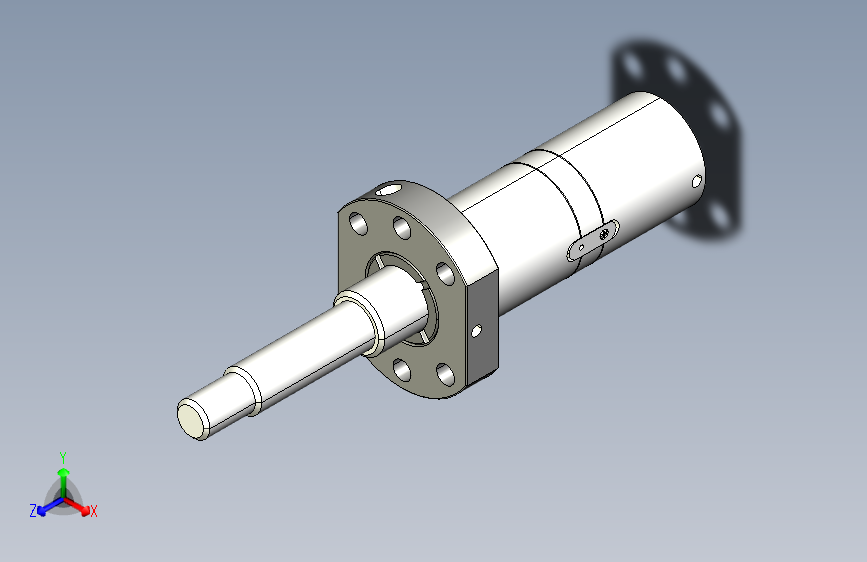 DFU型滚珠丝杠╱滚珠丝杆[DFUR1604-3]