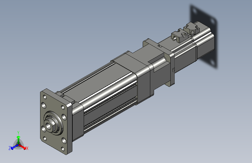 伺服电缸MRB63系列MRZX直连（内螺纹）MRB63-L10-S50-MRQD-MRN-MRZX-400W