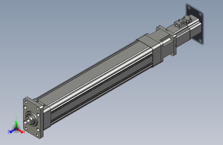 伺服电缸MRB63系列MRZX直连（内螺纹）MRB63-L10-S350-MRQD-MRN-MRZX-400W