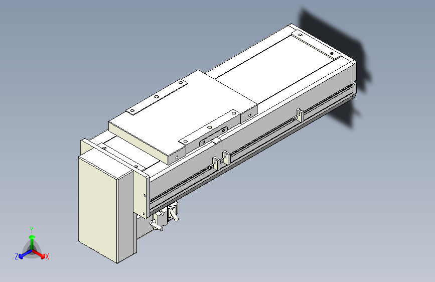 无尘螺杆滑台KCH17-BM（750W）KCH17-200-BM-750W-C4