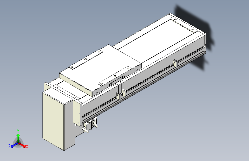 无尘螺杆滑台KCH17-BM（750W）KCH17-250-BM-750W-C4